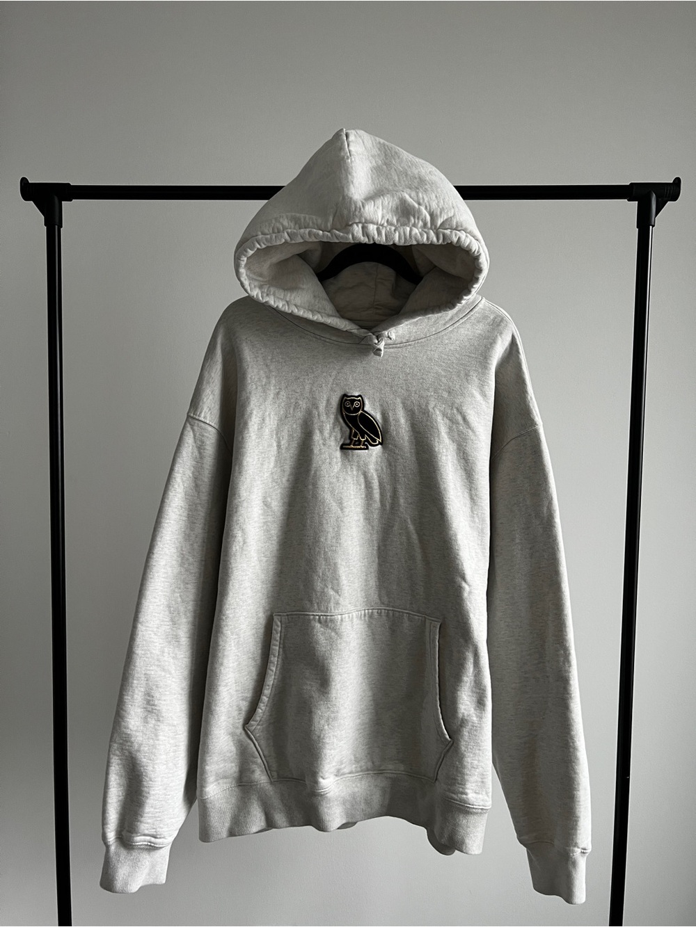 OVO Classic Owl Hoodie SIGNATURE - ASH HEATHER GREY